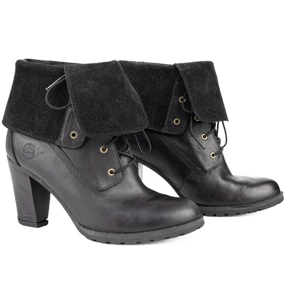 Timberland Earthkeepers Stratham Heights Waterproof Fold-Down Boots – Women’s 8 - Picture 1 of 9